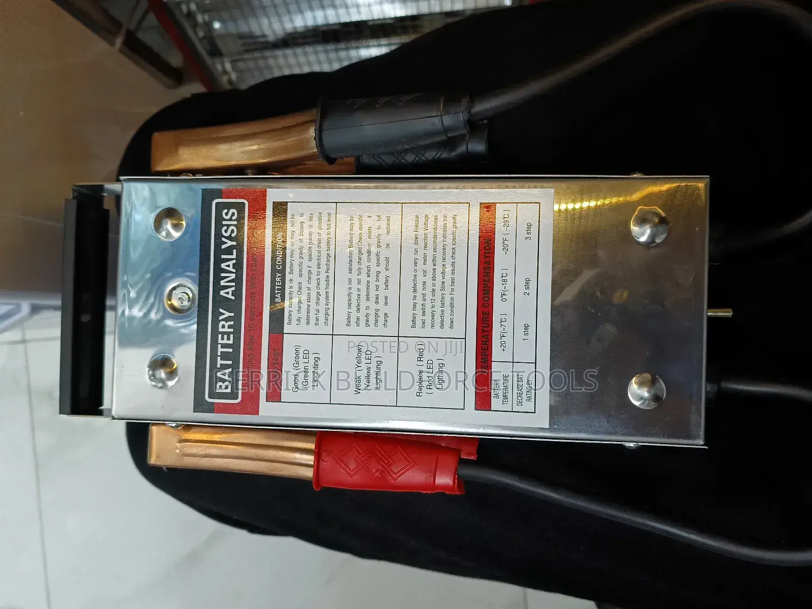 Digital Battery Load Tester 125amps 6-12v