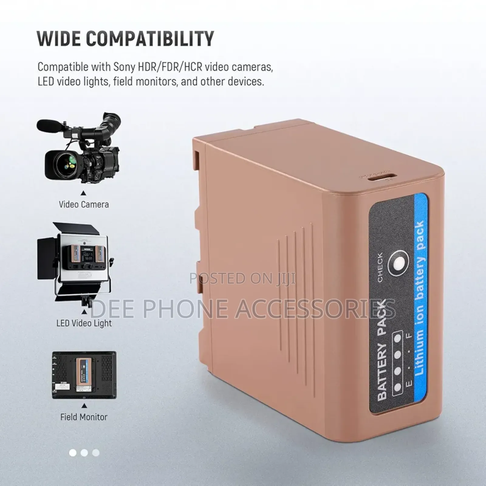 Newer Caisi Np F970: F990t Type C Camera Battery