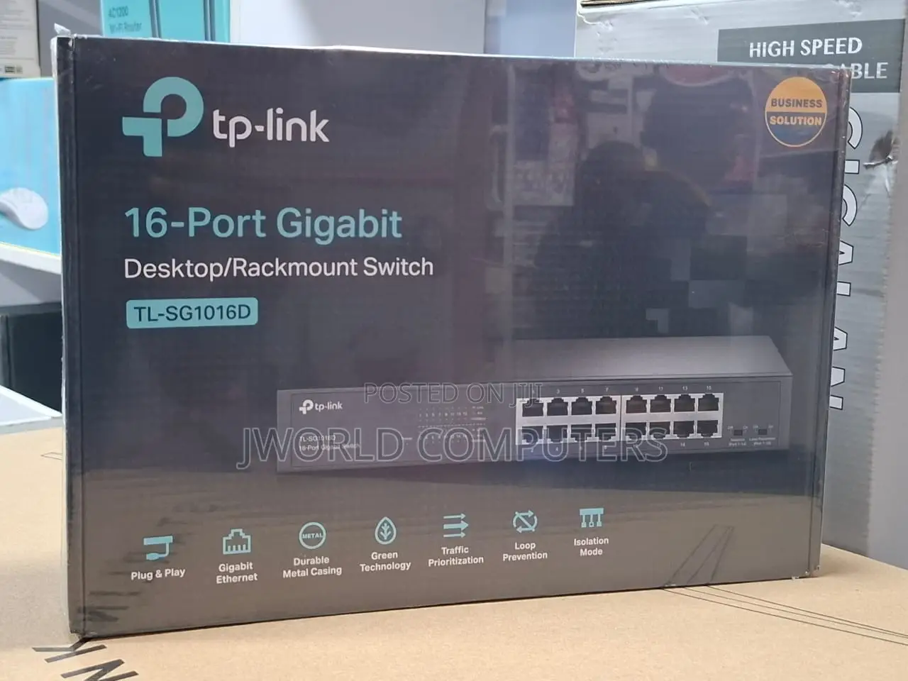 Tl-sg1016d^Tl-sg1016d^Tp-link 16-portmbps Gigabit Switch