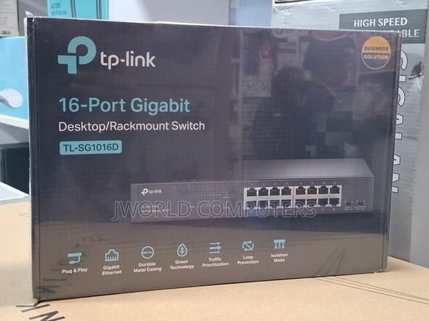 Tl-sg1016d^Tl-sg1016d^Tp-link 16-portmbps Gigabit Switch