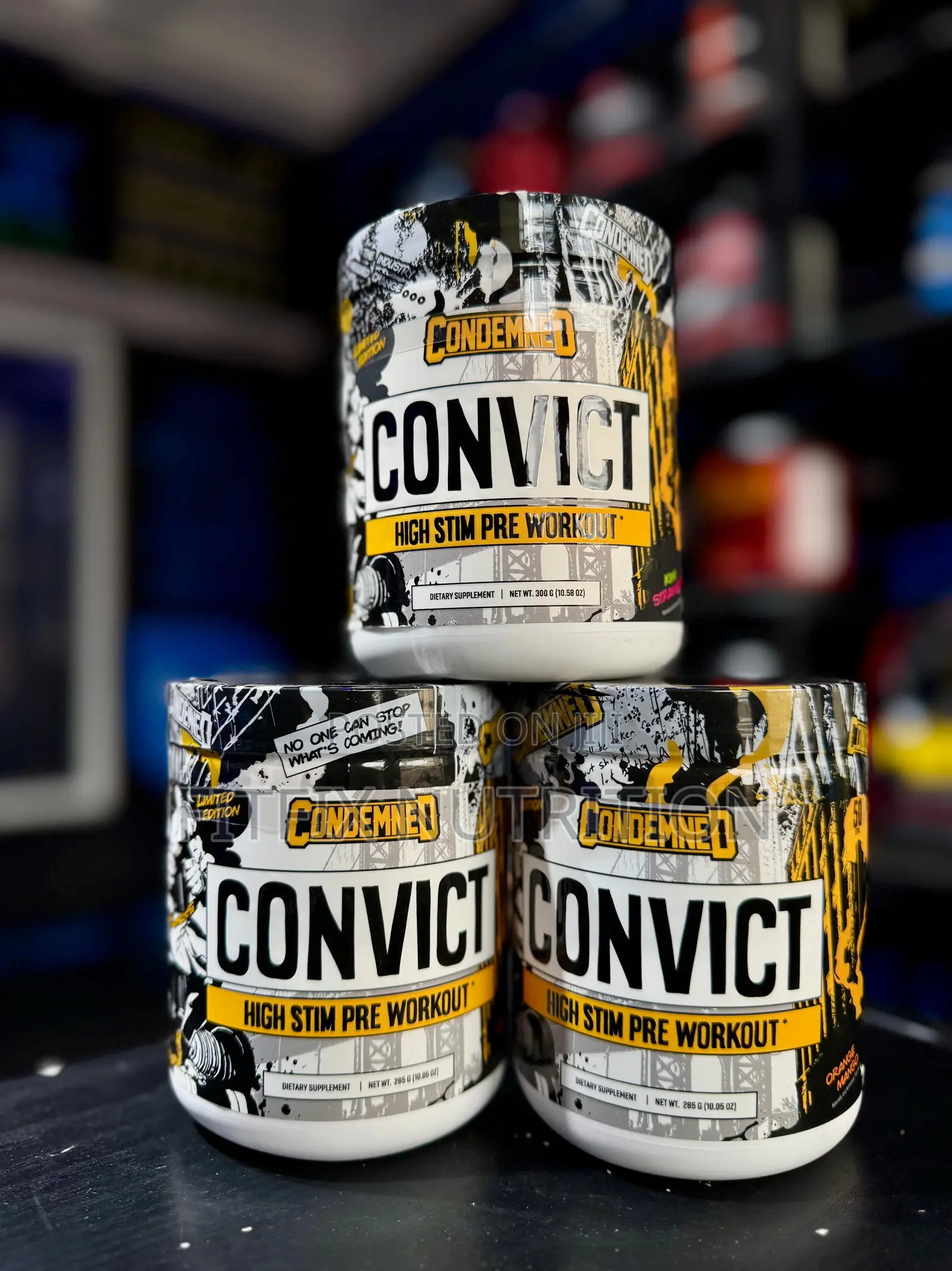 Convict High Stim Pre Workout