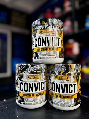 Convict High Stim Pre Workout - main view