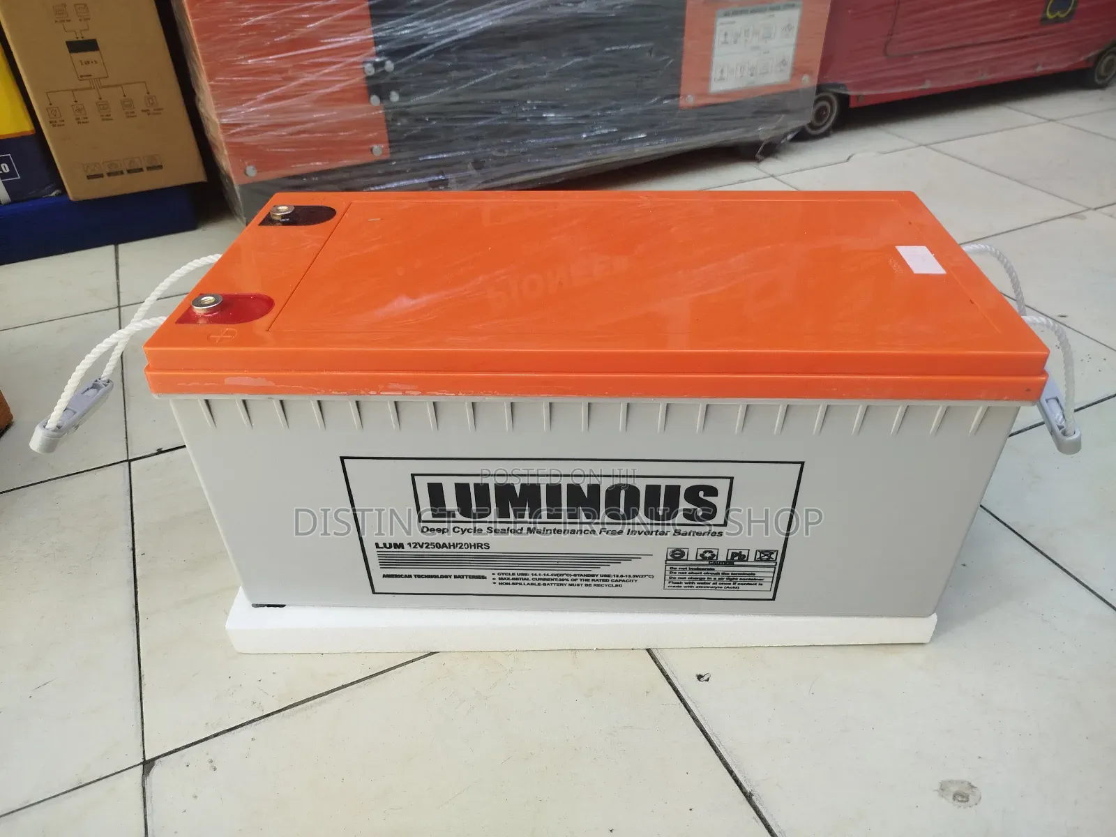 Luminous Solar Battery 250ah