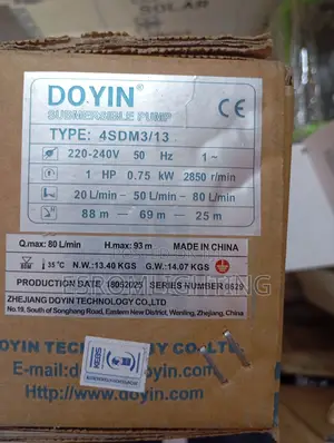 Doyin Submersible Solar Water Pumps