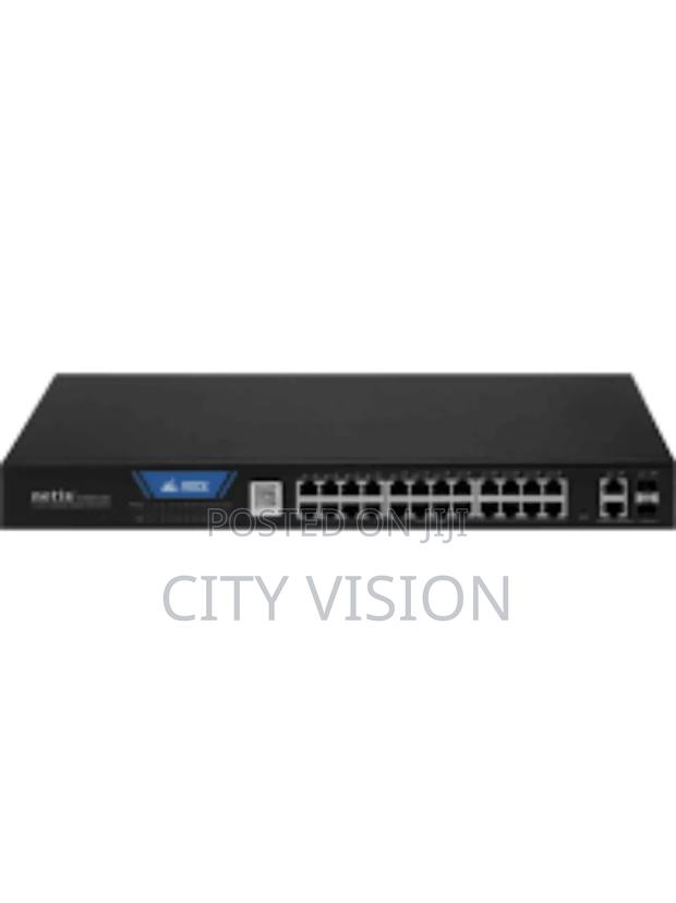 Netis 24 Port Gigabit Poe Smart Switch With 2ge + 2sfp Uplinks - thumbnail 2