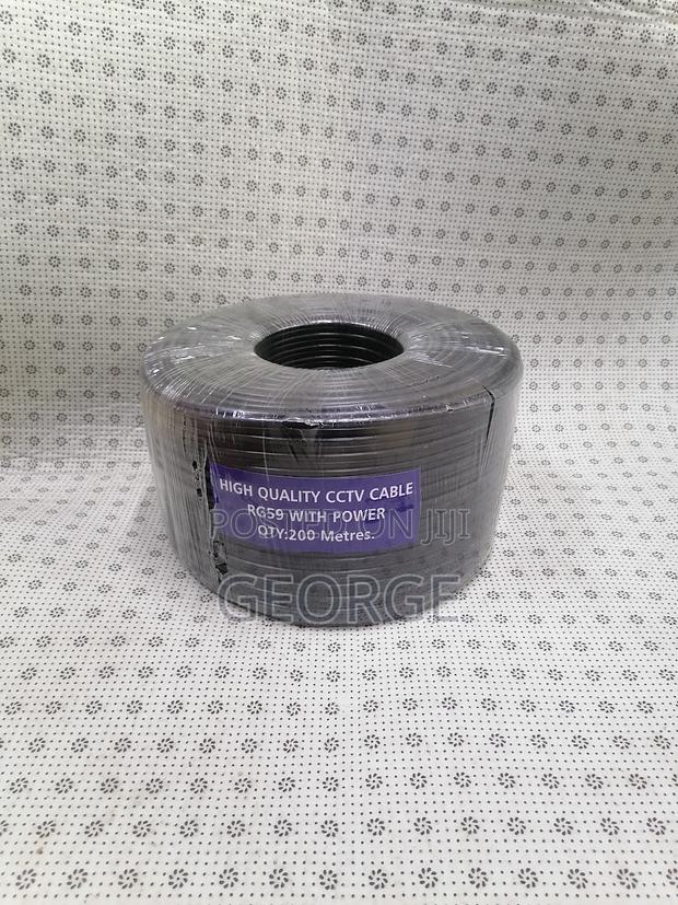 Coaxial With Power 200m Rg59