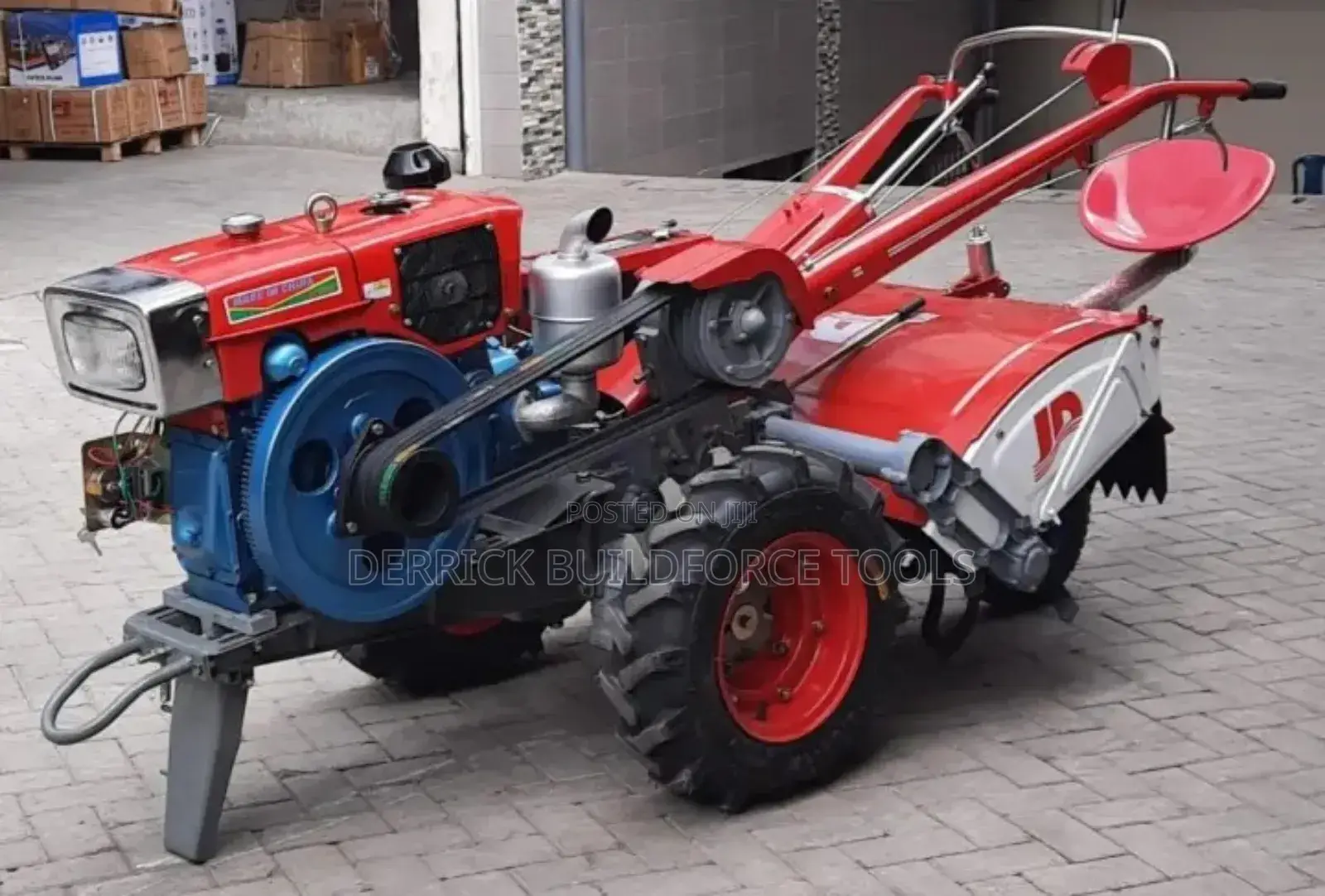 Jd16l Jiadi Walking Diesel Tractor  16hp