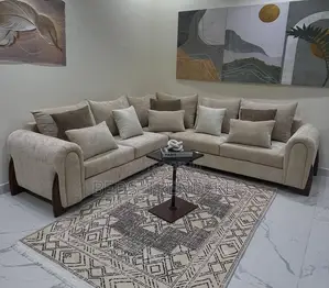 Standard Cushy 6 Seater L Sofa
