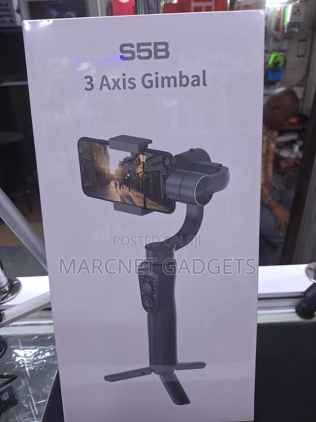 S5b 3axis Phone Gimbal Stabilizer With Landscape/ Portrait Switch
