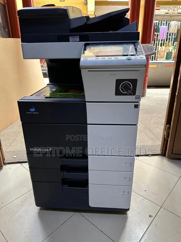 User-Friendly Bizhub C458 - main view