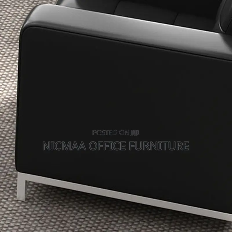 5-Seater Executive Modern Office Elegance Waiting Sofa