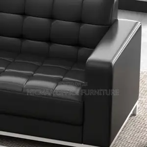 5-Seater Executive Modern Office Elegance Waiting Sofa