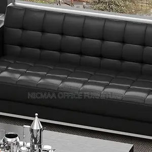 5-Seater Executive Modern Office Elegance Waiting Sofa