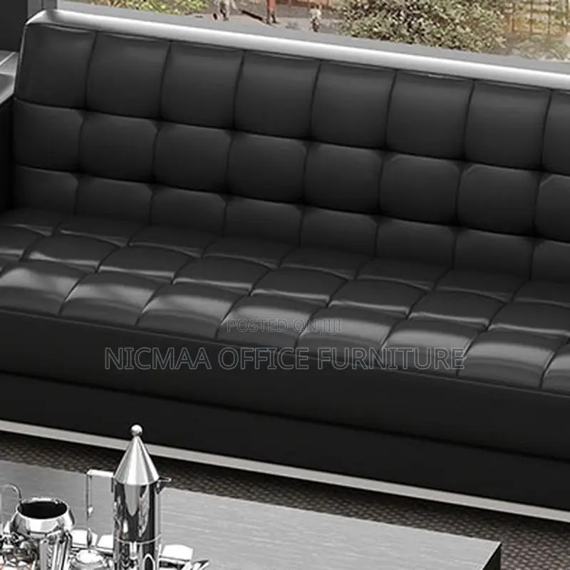 5-Seater Executive Modern Office Elegance Waiting Sofa