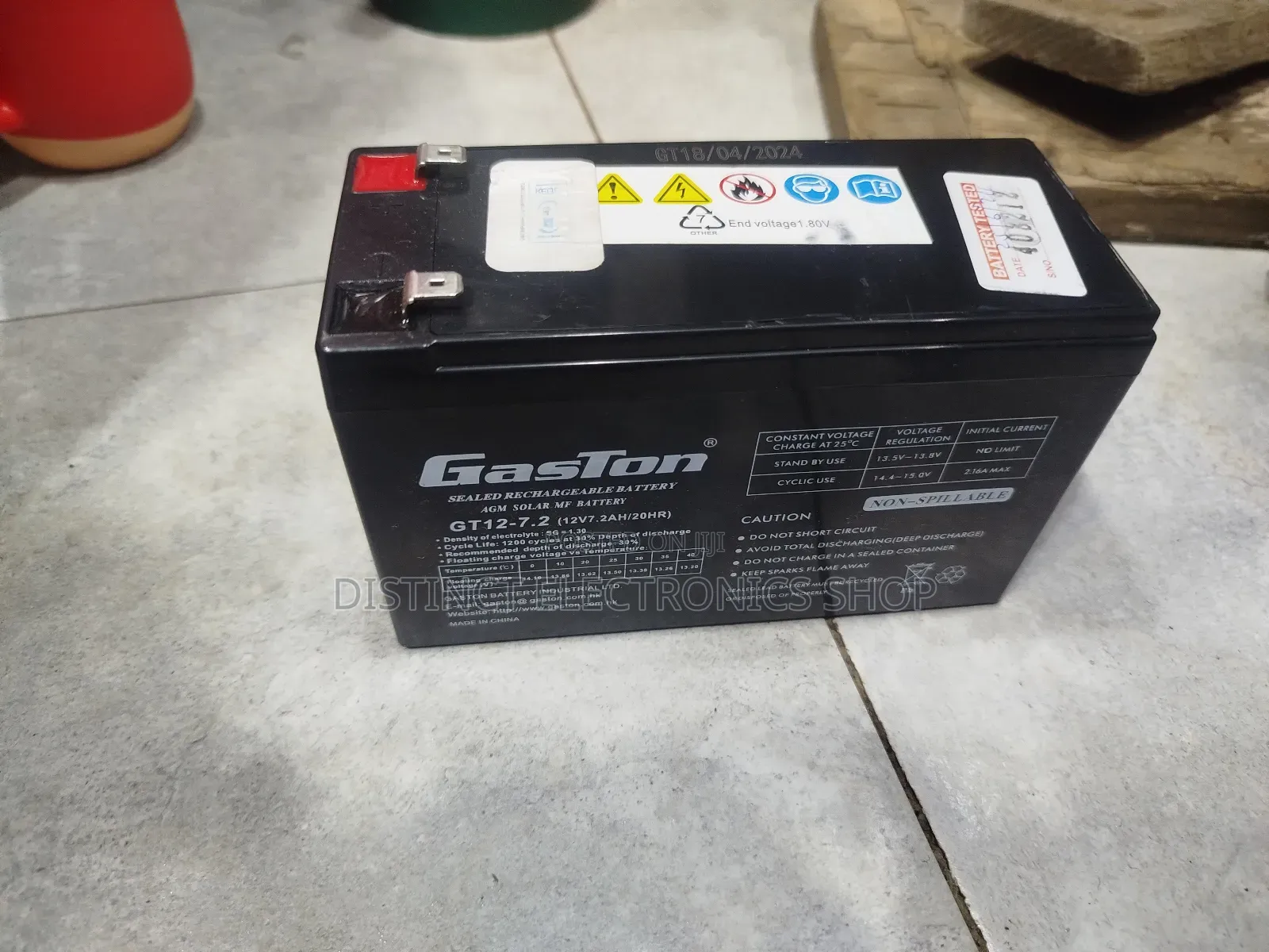 Gaston Battery 12v,7ah