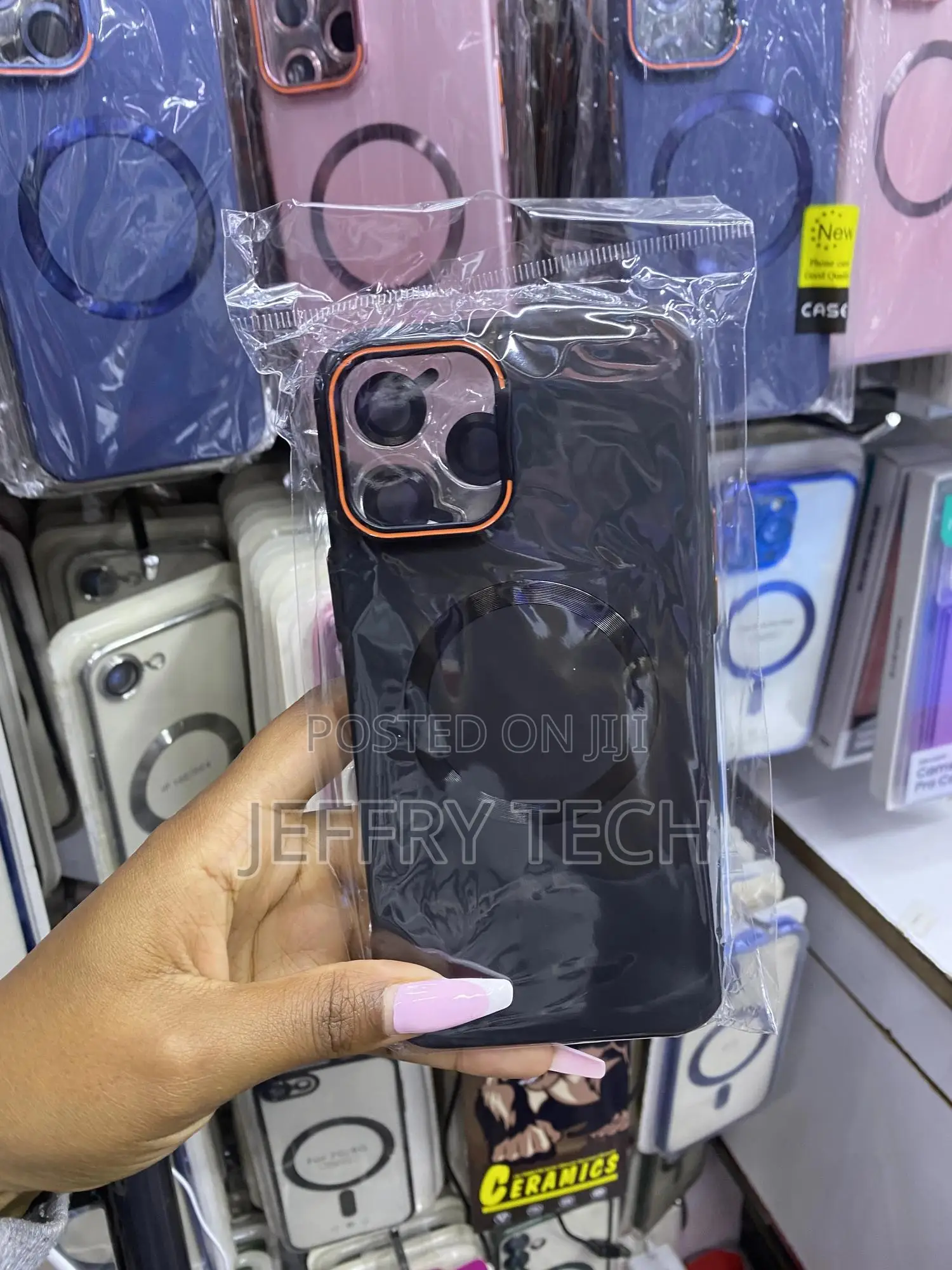 Zasxee Magnetic Case for iPhone 12 Pro Max With Lense Protector /Stand
