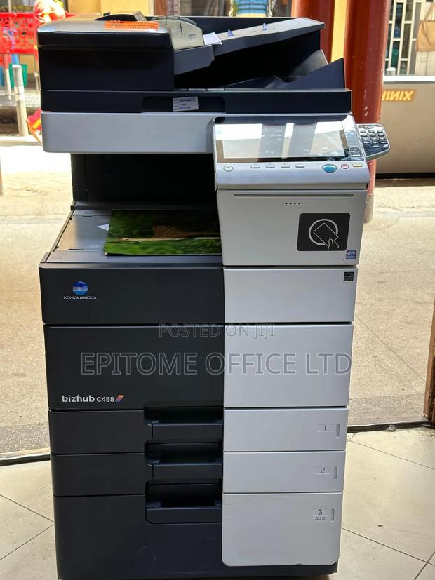 Energy-Efficient Bizhub C458e Photocopier