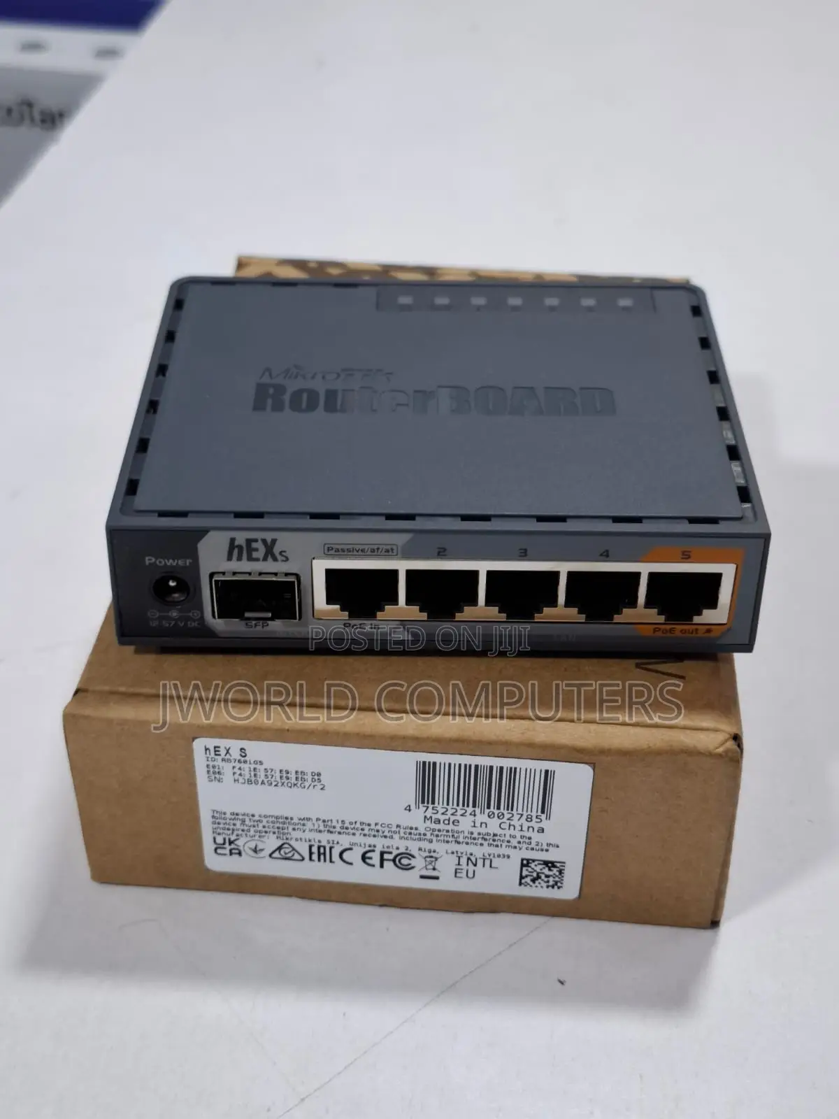 Mikrotik Rb760igs (Hex S)/Mikrotik Router Hex S Rb760igs
