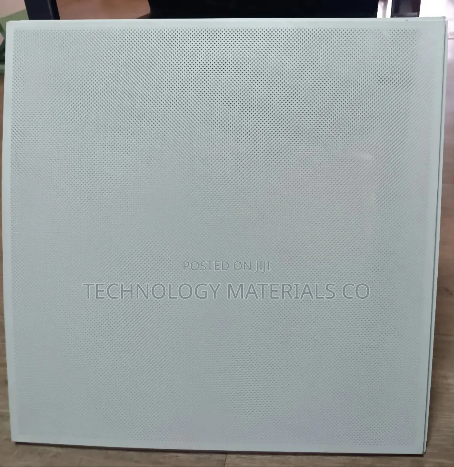 Powder-coated Aluminium Ceiling Panels 600x600mm–Acoustic & Ventilated