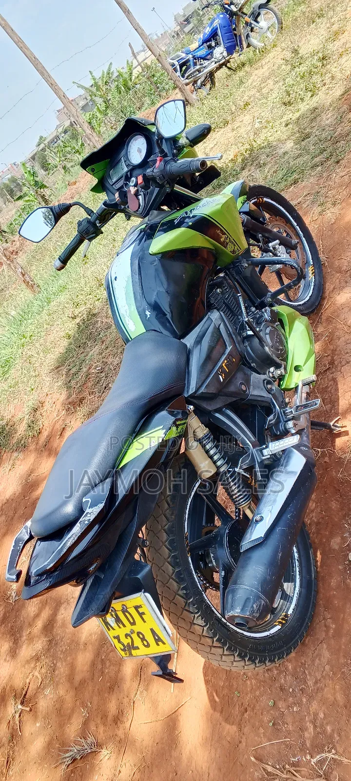 TVS Apache 160 4V 2021 Green
