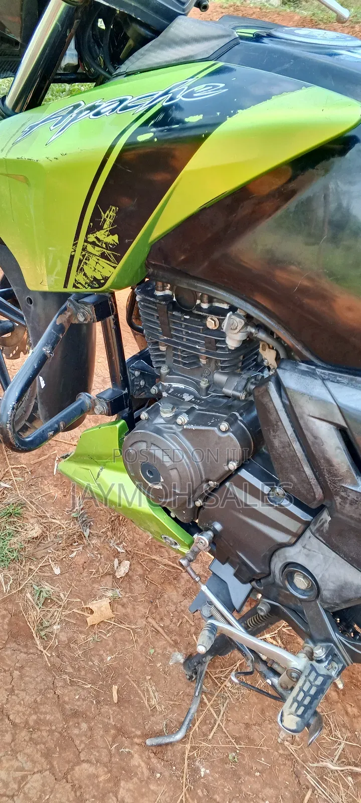 TVS Apache 160 4V 2021 Green