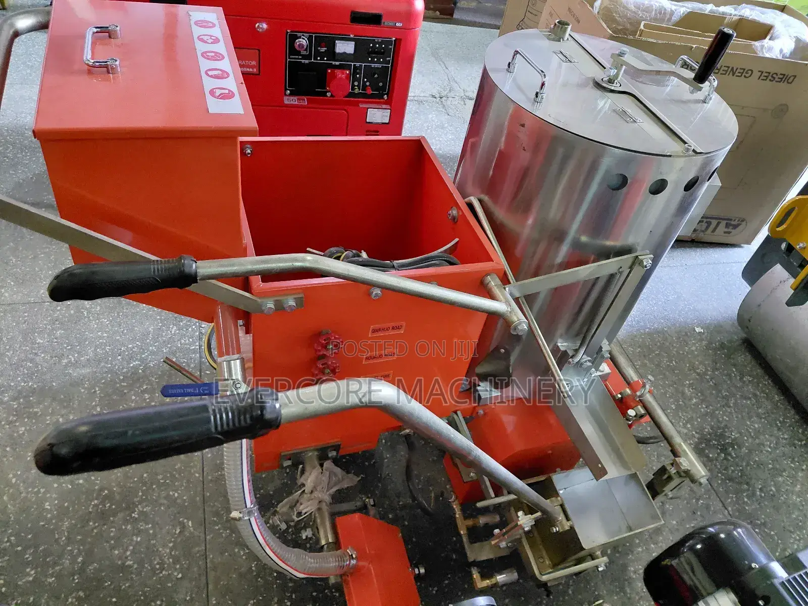 Thermoplastic Road Marking Machine Heavy Duty.