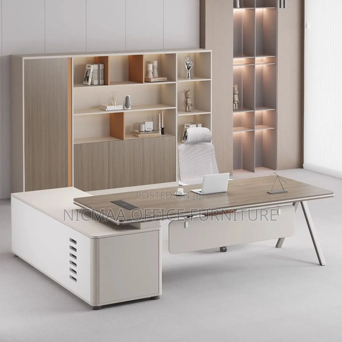 Modern Elegance Meets Functionality L-Shaped Desk