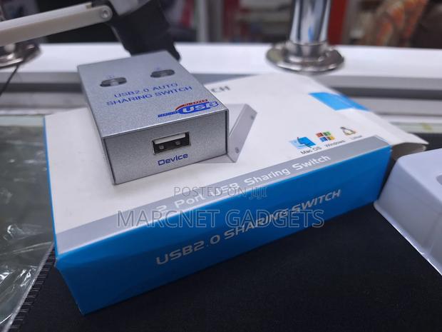 Usb 2.0 Auto Sharing Printer Switch 1 Machine 2 Printers - thumbnail 2