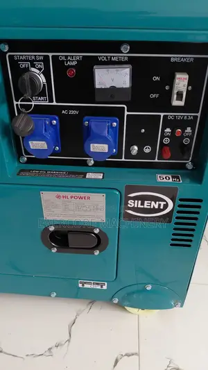 Hl Power 6.5kva Diesel Silent Generator With Inbuilt Ats.