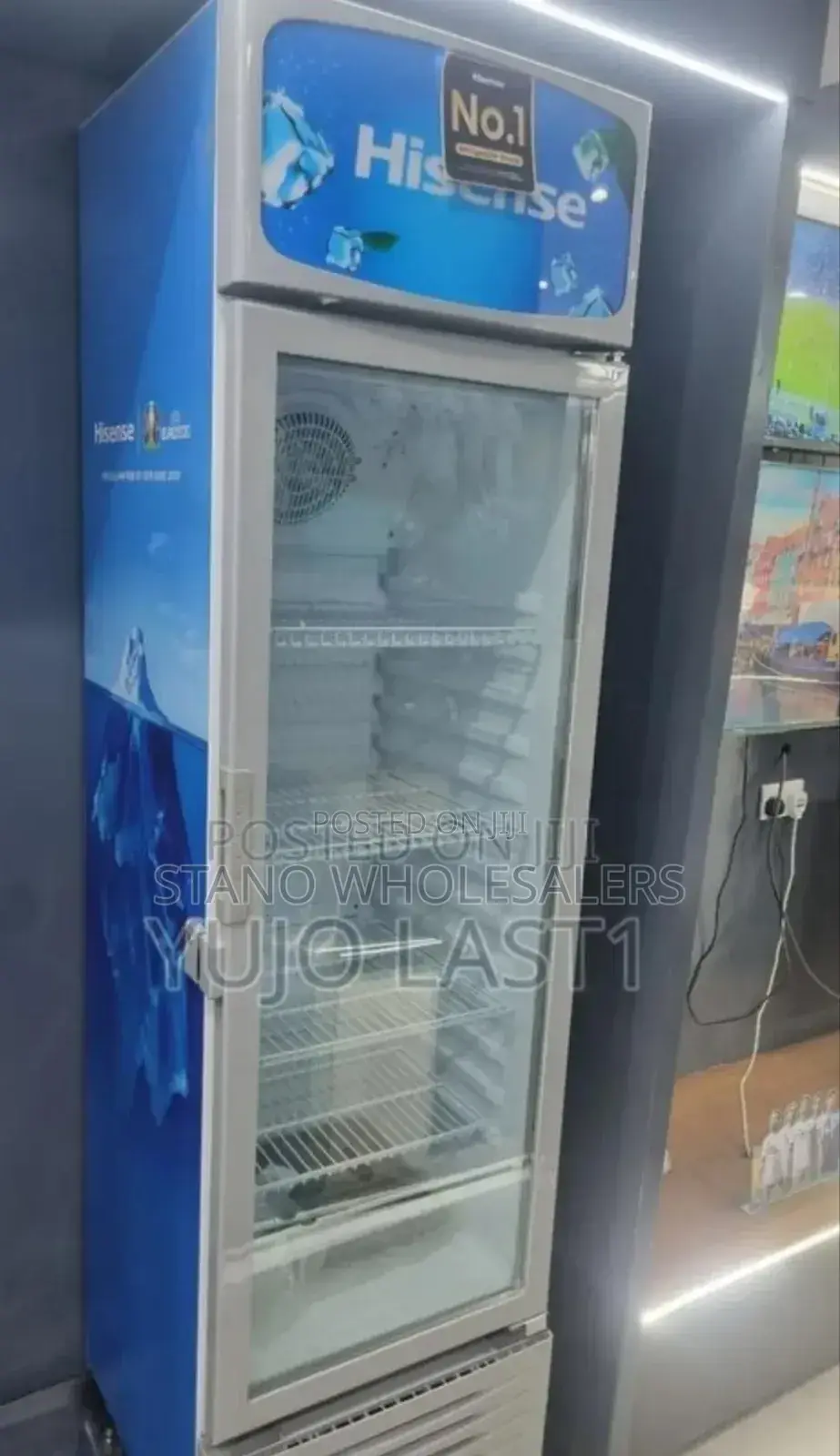 Brand New Hisense 282litres Showcase