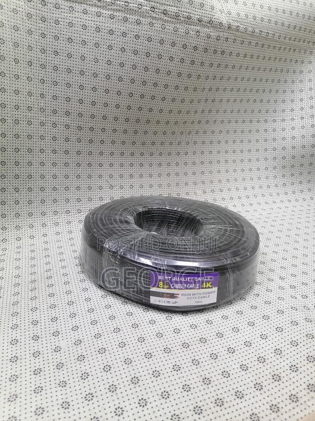 100m Coaxial Cable With Power And Rg 59 100m Cctv Cable