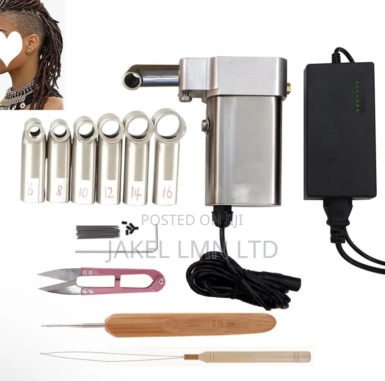 Artificial Crotchet Dreadlocks Machine With Different Head Sizes