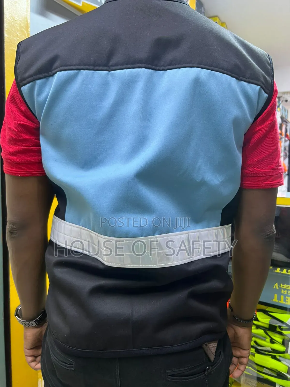 High-Quality Safety Jacket Plus Branding Area