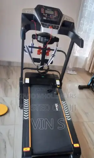 Treadmill With Full Belt Massager