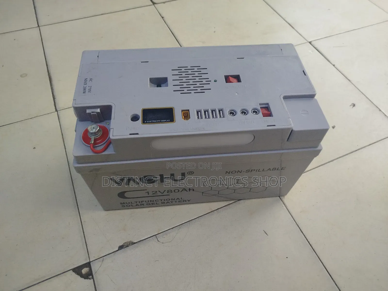 Multifunction Solar Battery