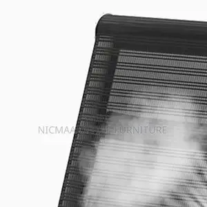 Black Tufted Finish Conference Seat