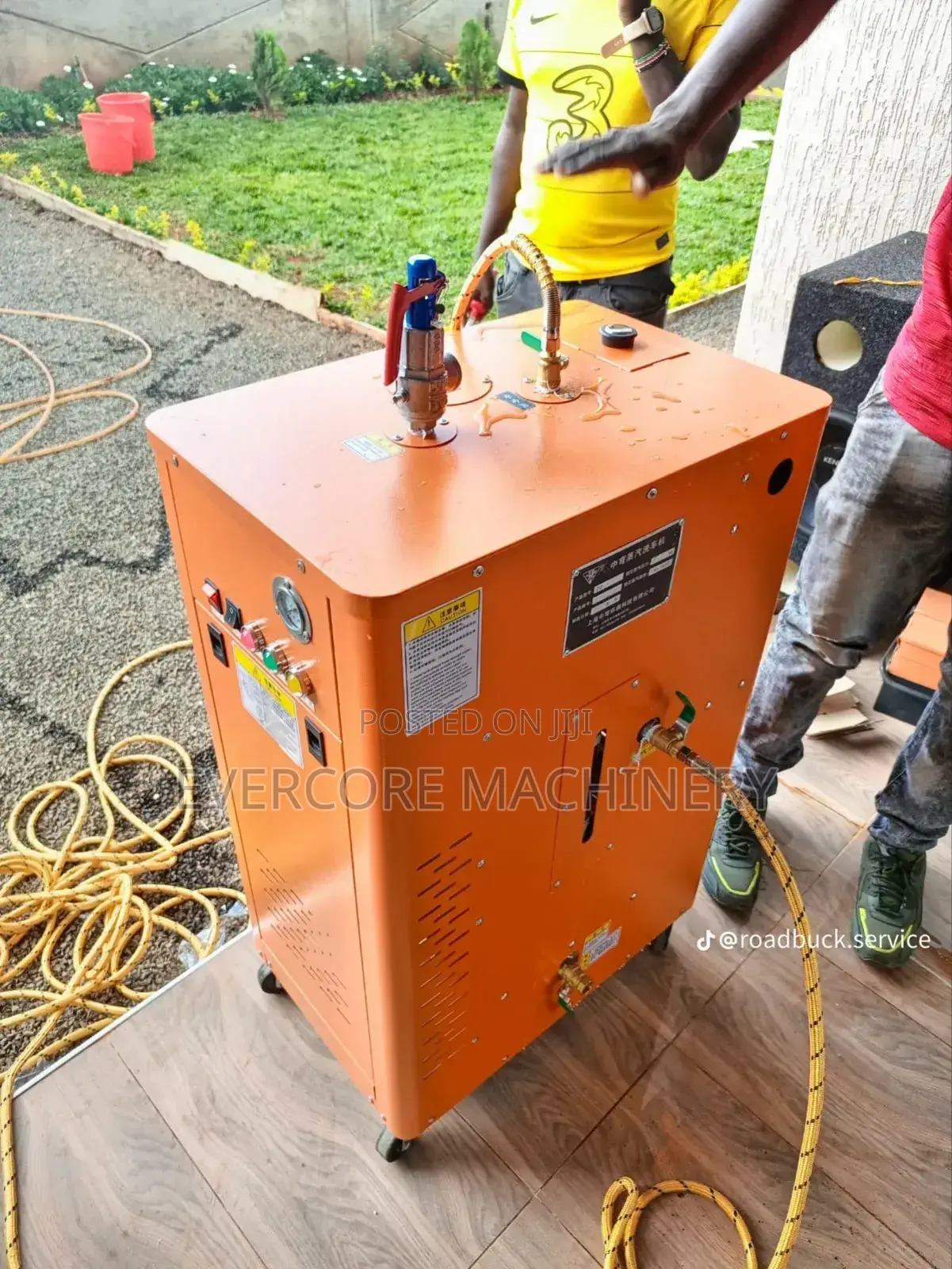 Sunshine Italy Steaming Machine Single/Three Phase Options.