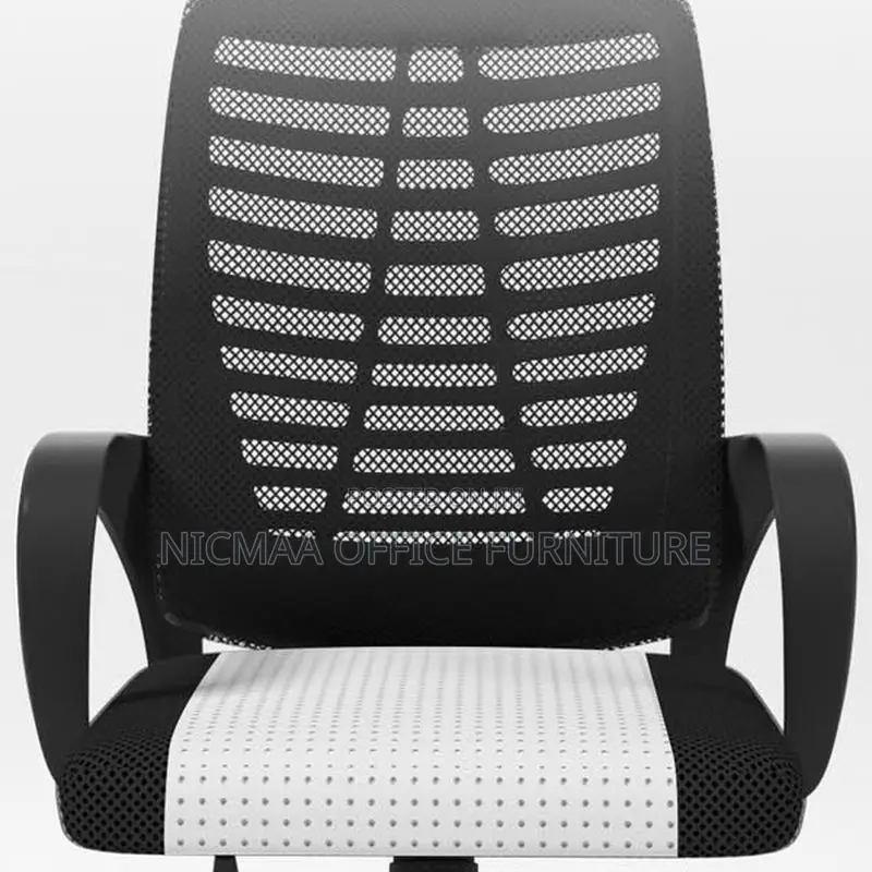 Mesh Back With Headrest Secretarial Seat
