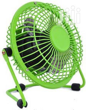 Mini Desktop Cooling Desk Fan Computer (Green)