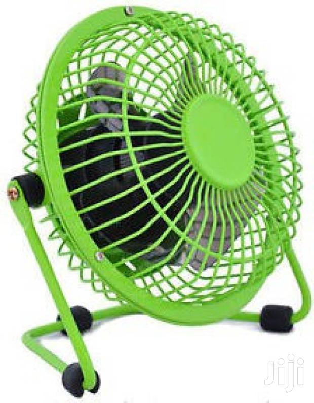 Mini Desktop Cooling Desk Fan Computer (Green) - main view