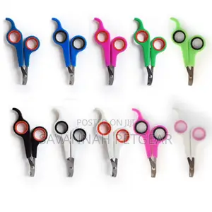 Stainless Steel Grooming Scissors for Pet Cats and Dogs Nail/Claw