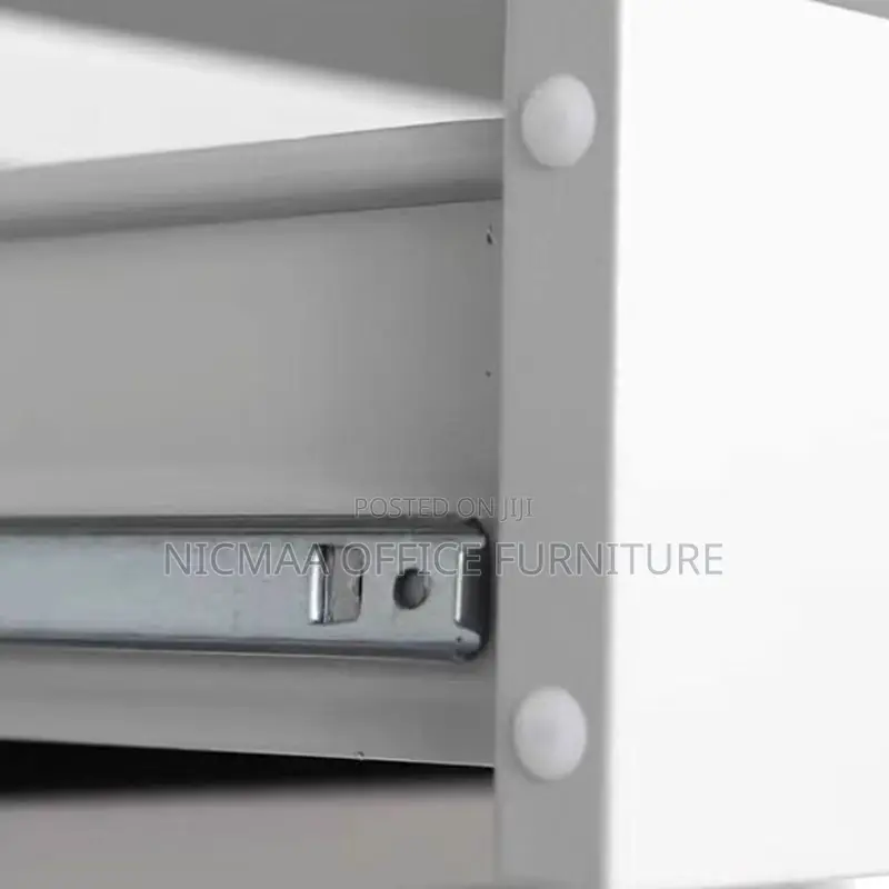 Modern Steel Office Cabinet With Glass Doors