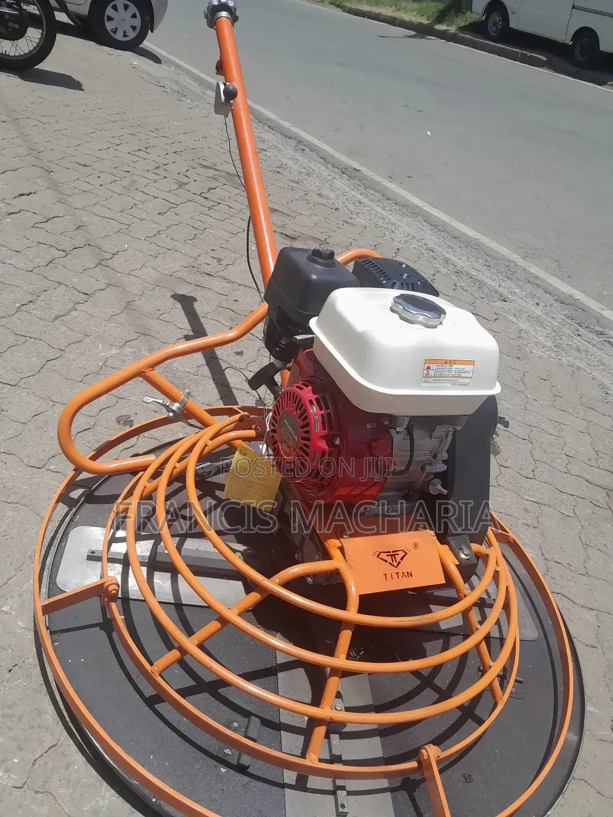 Helicopter Floating Trowel