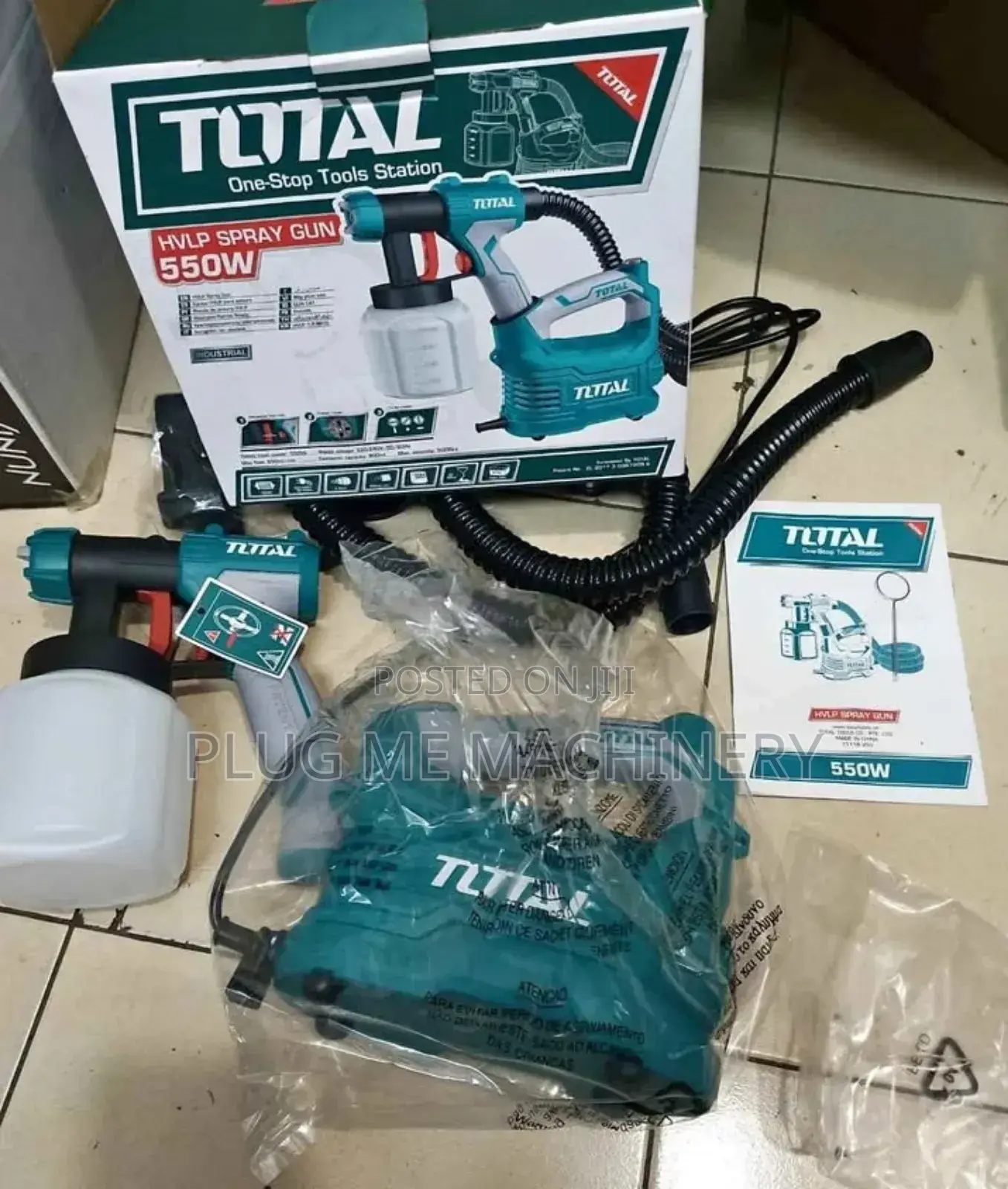 Total Paint Spray Gun 550w