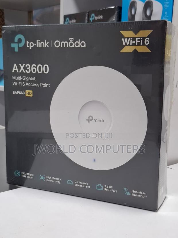 Tp-Link Eap660 Hd Multi-Gigabit Wifi 6 Access Point (660hd - main view