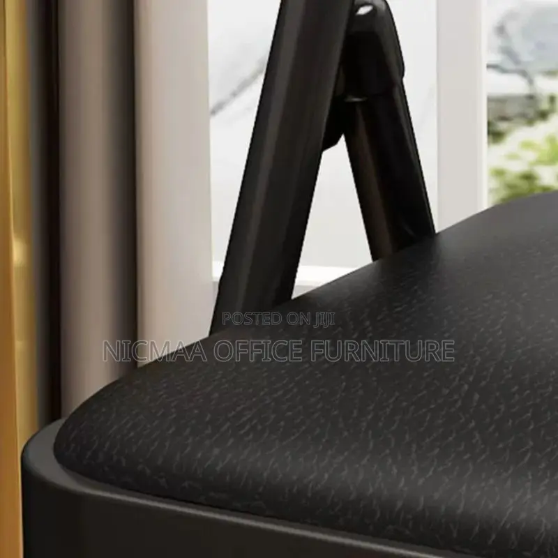 Foldable Black Chair for Versatile Seating