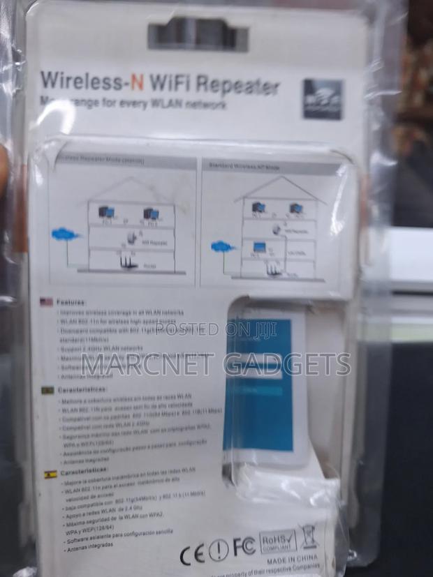 300 MBPS High Speed Wifi Extender Repeater With Lan Wifi - thumbnail 2
