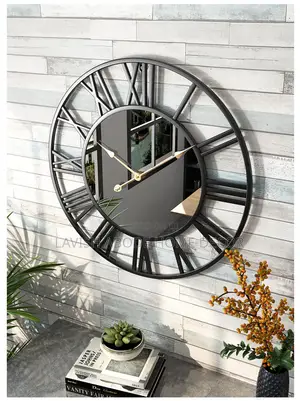 European Style Wrought Iron Wall Clock