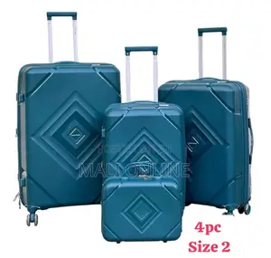 Unbreakable 4-in-1 Expandable Polypropylene Luggage Set With Tsa Lock.