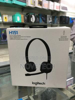 Logitech H151 Wired Headset Headphones Noise-Cancelling Microphone - thumbnail 2